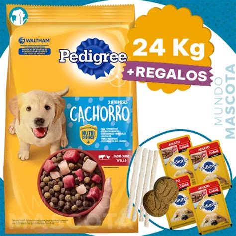 Comida Perro Cachorro Pedigree 21 Kg Regalo Envío Gratis Cuotas