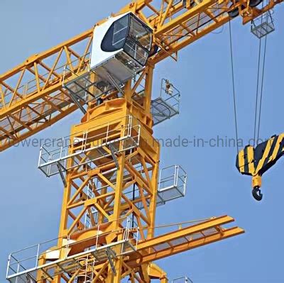 Suntecs New Product Qtz Series Ton Hammerhead Tower Crane Qtz