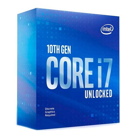 Processador Intel Core I7 10700KF 8 Core 16 Threads 3 8GHz 5 1GHz