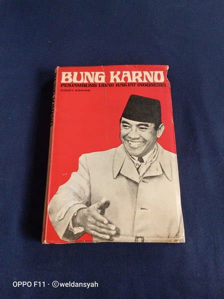 Jual BUKU BUNG KARNO PENJAMBUNG LIDAH RAKJAT INDONESIA CINDY ADAMS Di