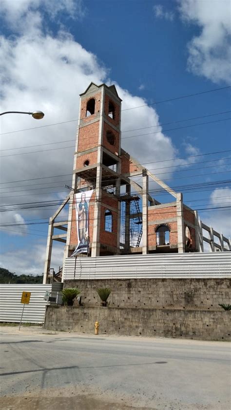 Constru O Da Nova Igreja Do Lageado Baixo Em Guabiruba Come A A