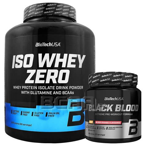 Iso Whey Zero Black Blood NOX BioTech USA 2270g 330g Sklep BCAA Pl