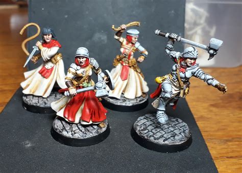 Sisters Of Sigmar From Heresylabs Complete Warband Painted Incredible