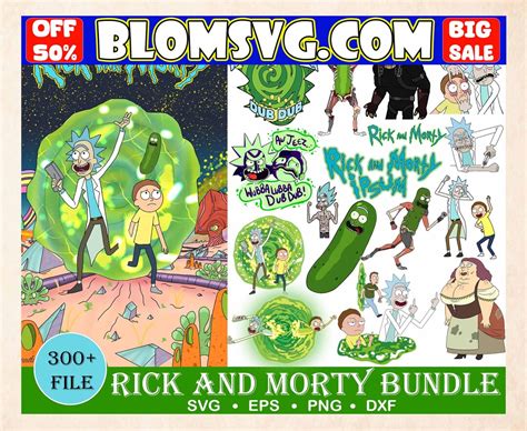 Rick and Morty SVG Bundle Rick Morty Svg Cut File Rick and - Etsy