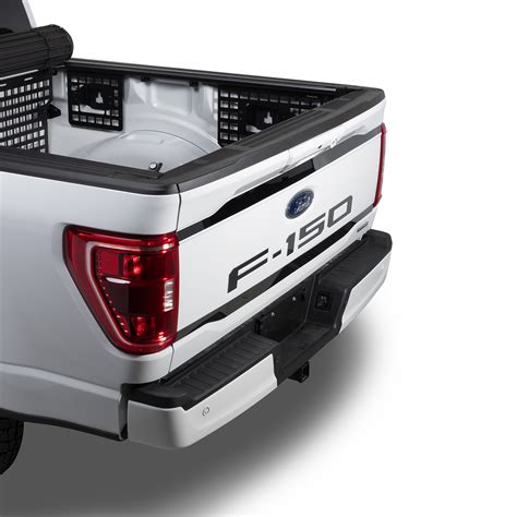 55564bpfd X Putco Ford F 150 Tailgate Lettering Kit Black Platinum