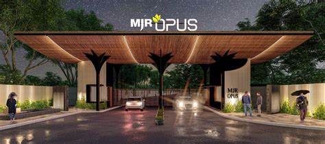 Mjr Opus Luxury Villa Plots In Sarjapur Road Bangalore Plots In