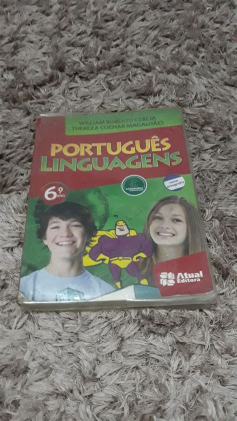 Livro de Português 6 Ano Livro Editora Atual Usado 56270406 enjoei