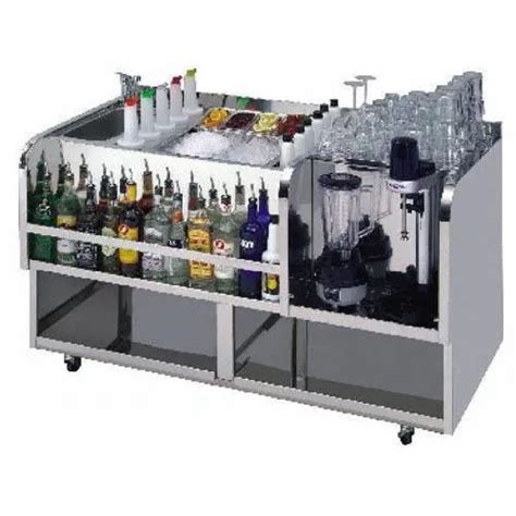 Stainless Steel Wheel Cocktail Station At Rs 32500 Piece Stainless