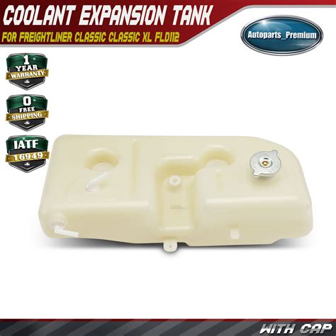 Engine Coolant Reservoir Tank W Cap For Freightliner Classic Classic