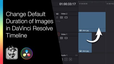 Change Default Duration Of Images In Davinci Resolve Timeline Youtube