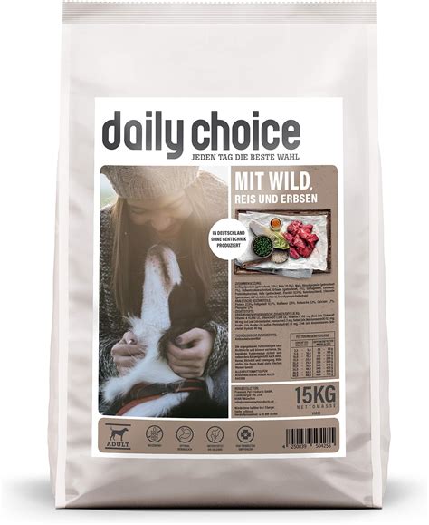 Daily Choice Sensitiv Kg Trockenfutter F R Hunde Lamm Reis