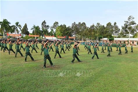 Đồng Tháp ra quân huấn luyện năm 2022 Ảnh thời sự trong nước Nội