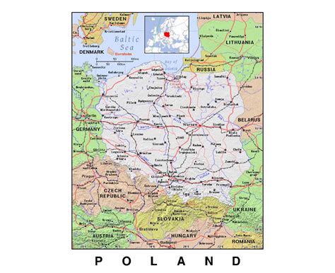 Mapas De Polonia Colección De Mapas De Polonia Europa Mapas Del Mundo