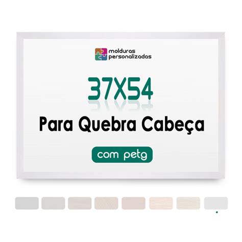 Moldura X Cm Para Quebra Cabe A Pe As Prote O Petg Leroy