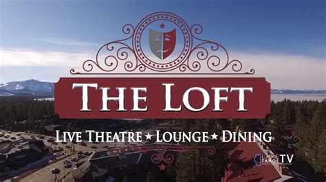 The Loft Theatre Lounge Dining On Outside Television Network Youtube