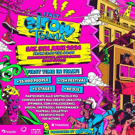 Elrow In Town Campovolo Pacchetti Hotel E Bus Mondofestival