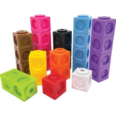 Numbers and Shapes Connecting Cubes - Christianbook.com