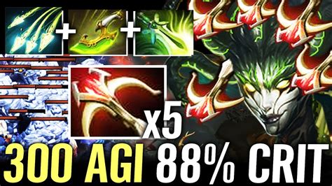 🔥 300 Agi Medusa Daedalus 88 Crit Chance — 5x Split Target Strongest