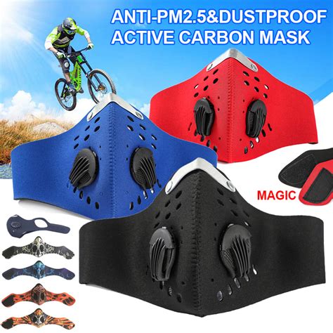 Multi Colors Unisex Outdoor Dustproof Mtb Cycling Pm Face Mask Sport