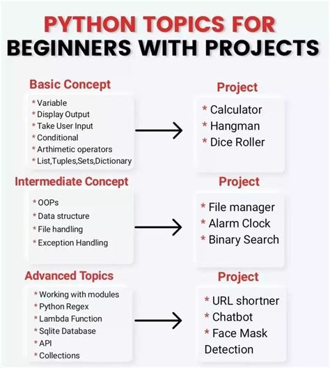 Python Topics For Beginners With Projects Learn Computer Coding Data Science Learning Basic