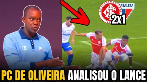 OLHA ISSO PC de OLIVEIRA ANALISA LANCE POLÊMICO do jogo do INTER