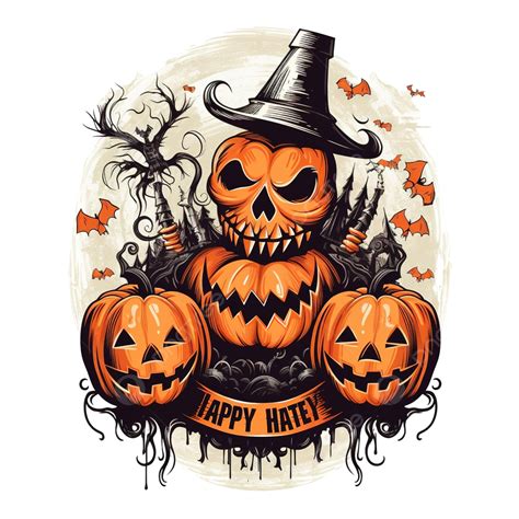 Halloween Scary Party Illustration Printing Quote Retro Vintage T Shirt Svg Design Vector Happy