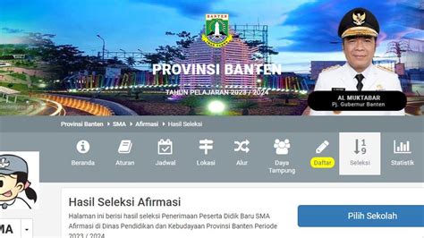 Link Pengumuman Ppdb Banten Sma Smk Cara Cek Hasil Seleksi Jam