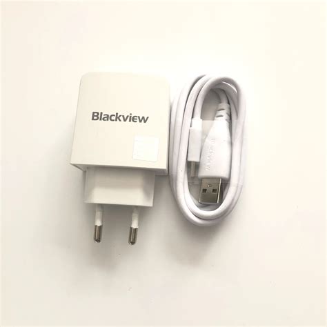 Blackview Cargador De Viaje BV8000 Original Cable USB Tipo C Para