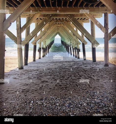 Wrightsville Beach Pier North Carolina Usa Stock Photo Alamy