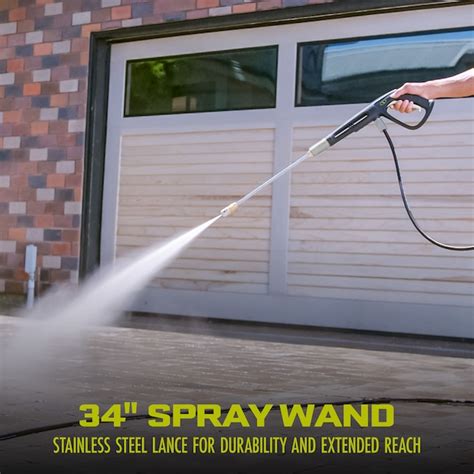 Sun Joe 2030 Psi Cold Water Electric Pressure Washer With 5 Spray Tips Spx3000 At