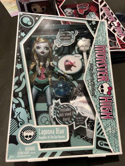 MATTEL MONSTER HIGH Lagoona Blue Doll First Wave New Original 2009