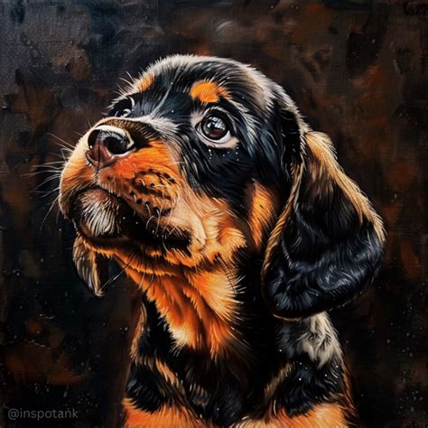 50+ Acrylic Dog Painting Ideas Inspiration & Tutorials [Art Scene ...