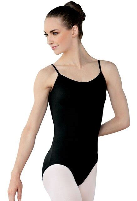 High Back Classic Camisole Leotard Black Women Gymnastics Leotard Hot Sex Picture