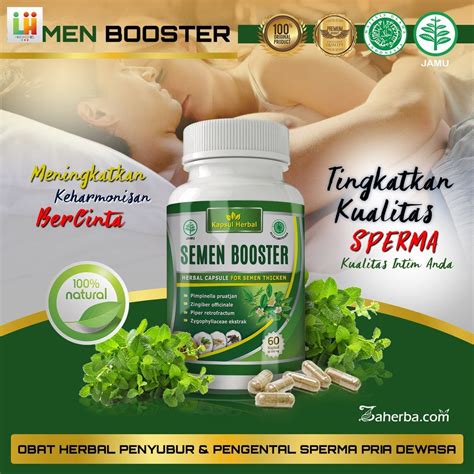 Jual Penyubur Pria Semen Booster Obat Herbal Mengentalkan Sperma