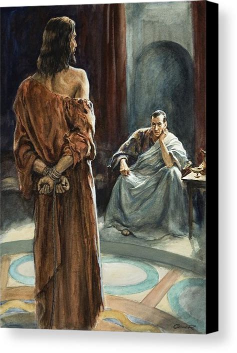 Pontius Pilate Painting at PaintingValley.com | Explore collection of ...