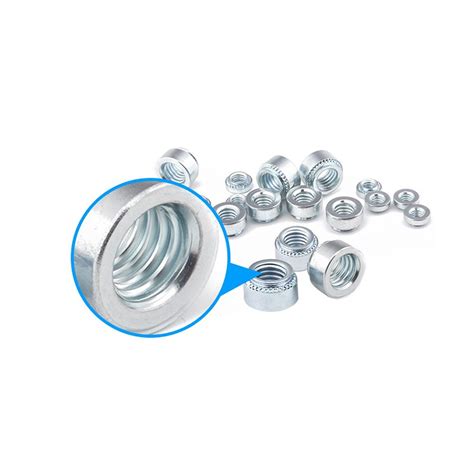 Round Head Hardened Stainless Steel Self Clinching Nuts Self