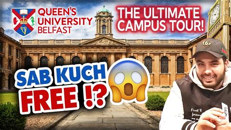 A Day In The Life Queen S University Belfast Campus Tour Vlog At