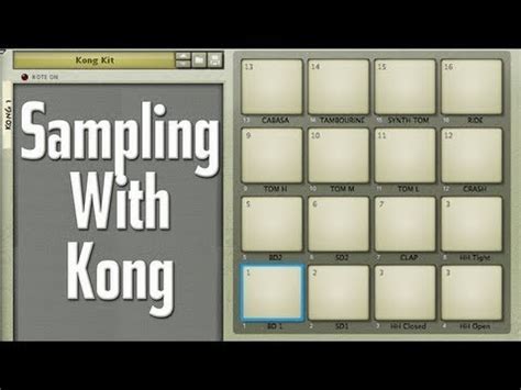 WANT TO LEARN HOW TO SAMPLE KONG TUTORIAL 2 CHOPPING SAMPLES MPC