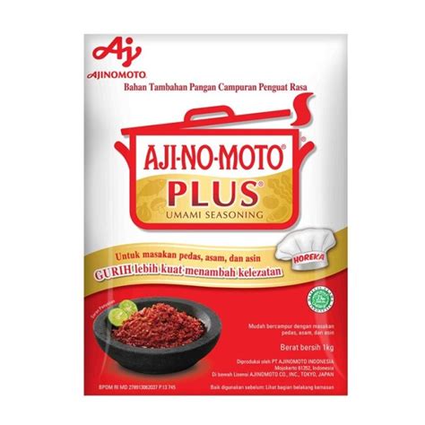 Jual AJINOMOTO Plus 1 Kg AJI NO MOTO Penyedap Rasa MSG 1kg Jakarta