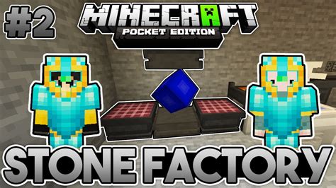 SONUNDA ENERJİ Minecraft PE StoneFactory Modlu MCPE 2 YouTube