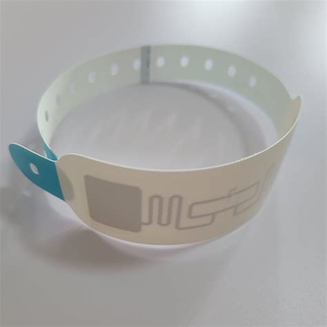 Thermal Printable Uhf Soft Medical Wristbands Patient Adult Rfid