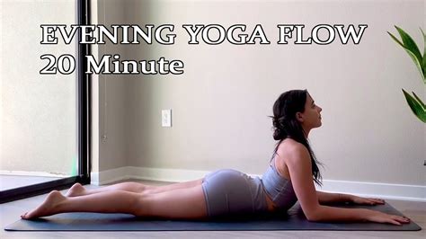 Minute Evening Yoga Flow Daily Routine To Relax Unwind Full