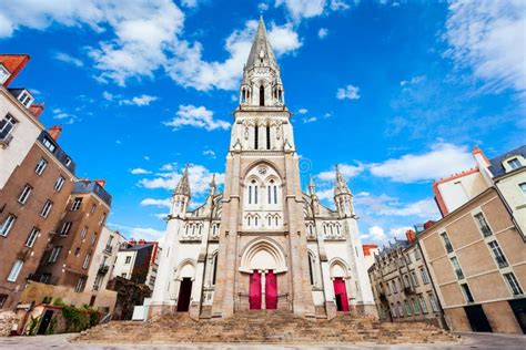 Basilique De Saint Nicolas Nantes Image Stock Image Du Peter