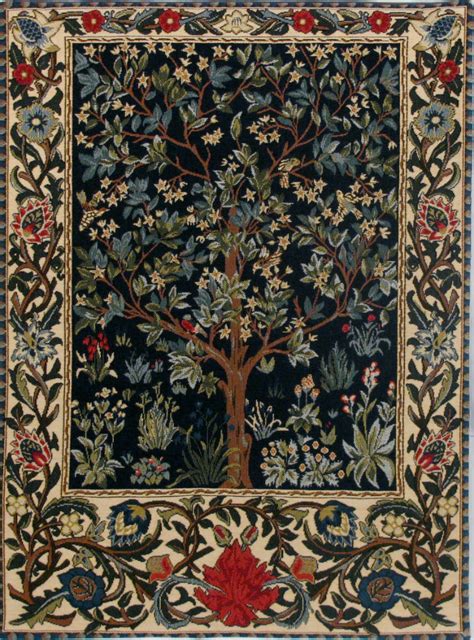 Tree Of Life Small The Tapestry House Jacquard Woven Tapestries