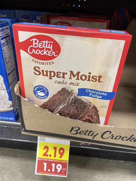 betty crocker cake mixes 12