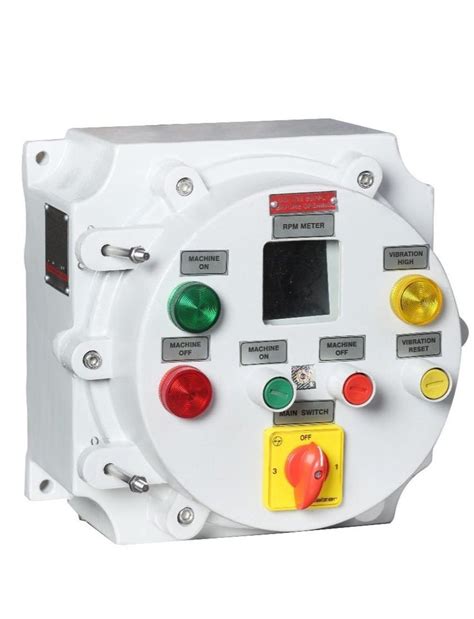 V Flameproof Weatherproof Single Phase Control Panel At