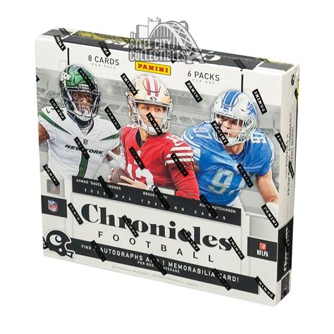 2022 Panini Chronicles Football Hobby Box Steel City Collectibles