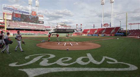 Cincinnati Reds Great American Ballpark Catches Fire Sports Illustrated