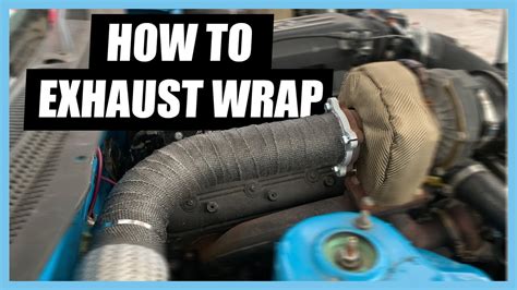 How To Diy Exhaust Wrap Youtube