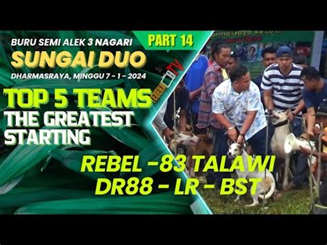 Part 14 Buru Semi Alek 3 Nagari Dharmasraya Top 5 Teams The Greatest